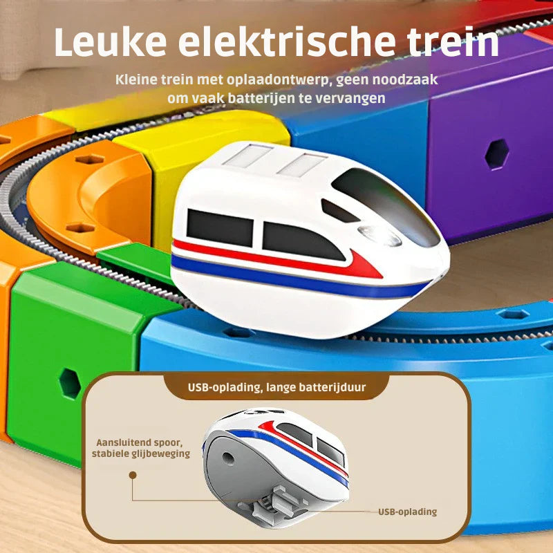 DIY Cube Track – Creatief & Educatief – Magnetische Treinbaan