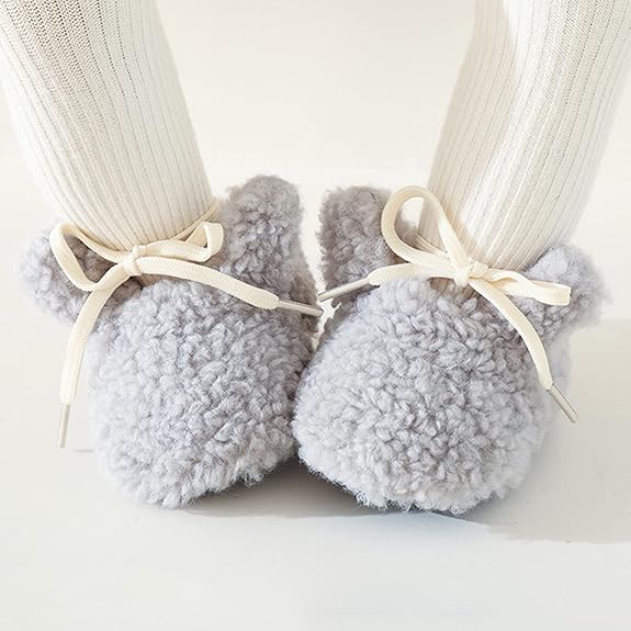 Antislip Teddy Slofjes