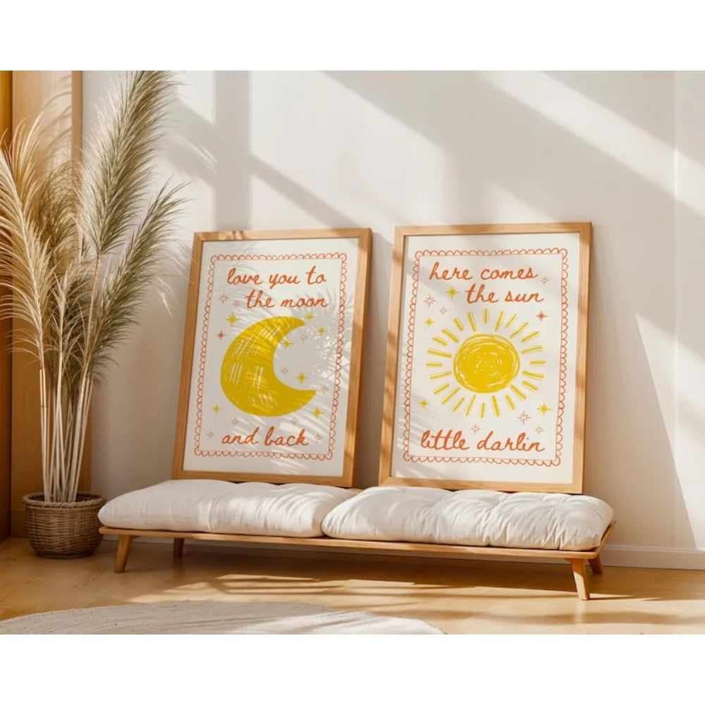 Love You To The Moon and Back Poster