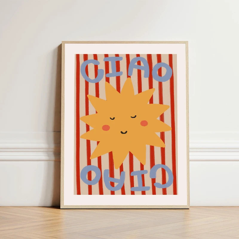 Bohemian kinderkamer Posters