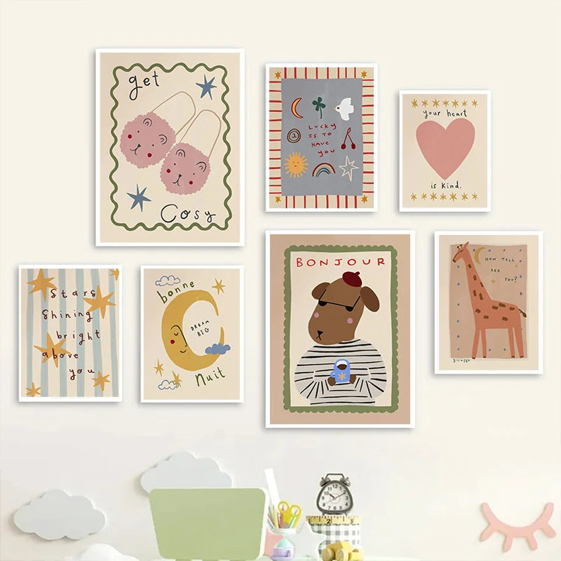 Bohemian Dieren Posters