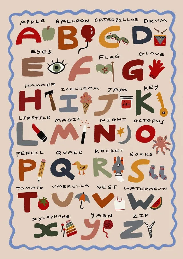 Bohemian kinderkamer Posters