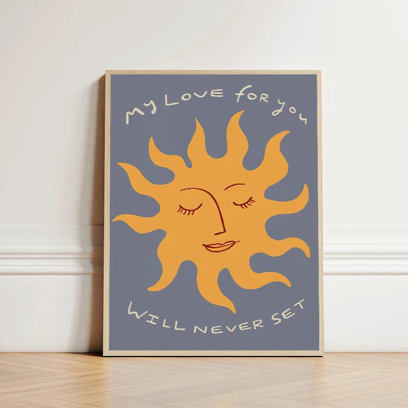 Bohemian kinderkamer Posters