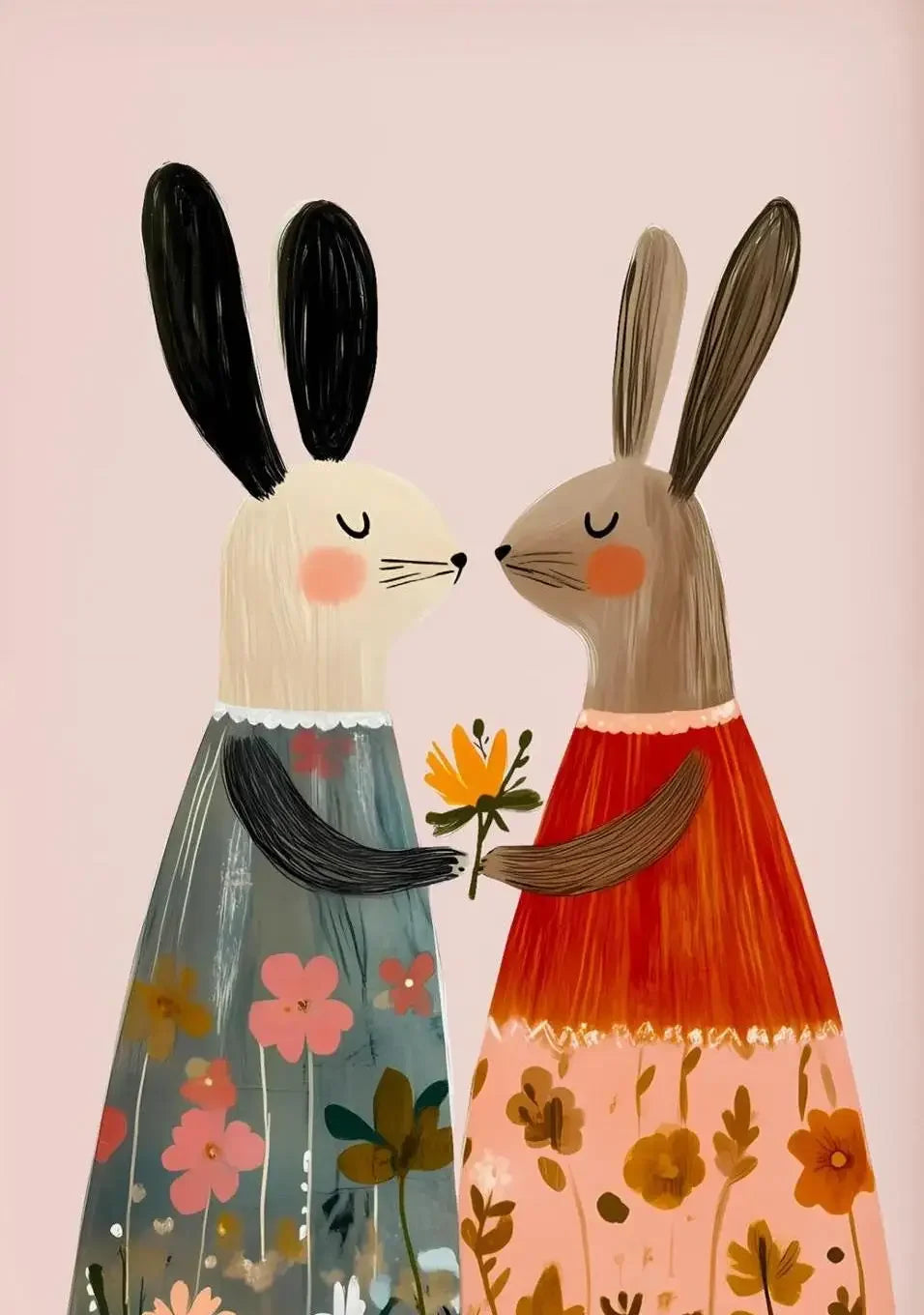 Vintage kinderkamer Posters