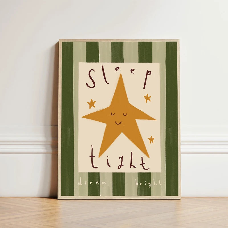 Bohemian kinderkamer Posters