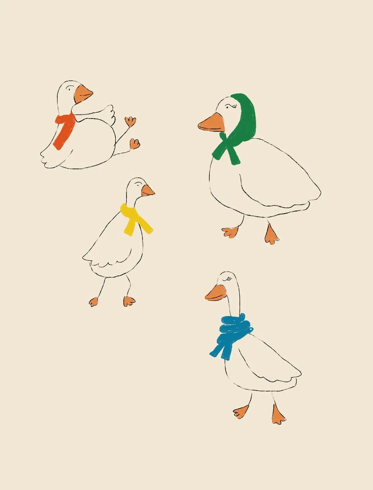 Vintage kinderkamer Posters