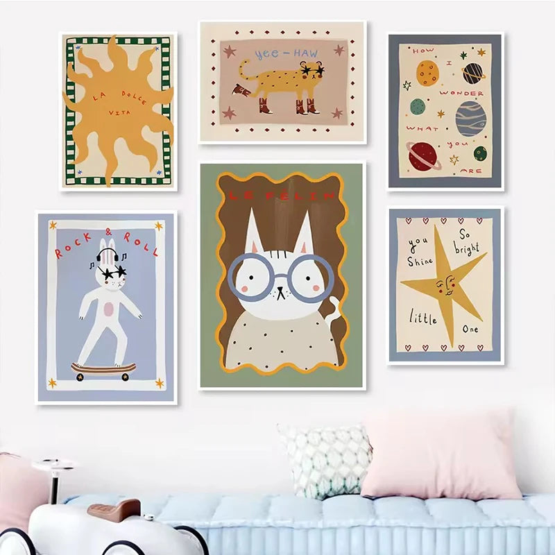 Bohemian Dieren Posters