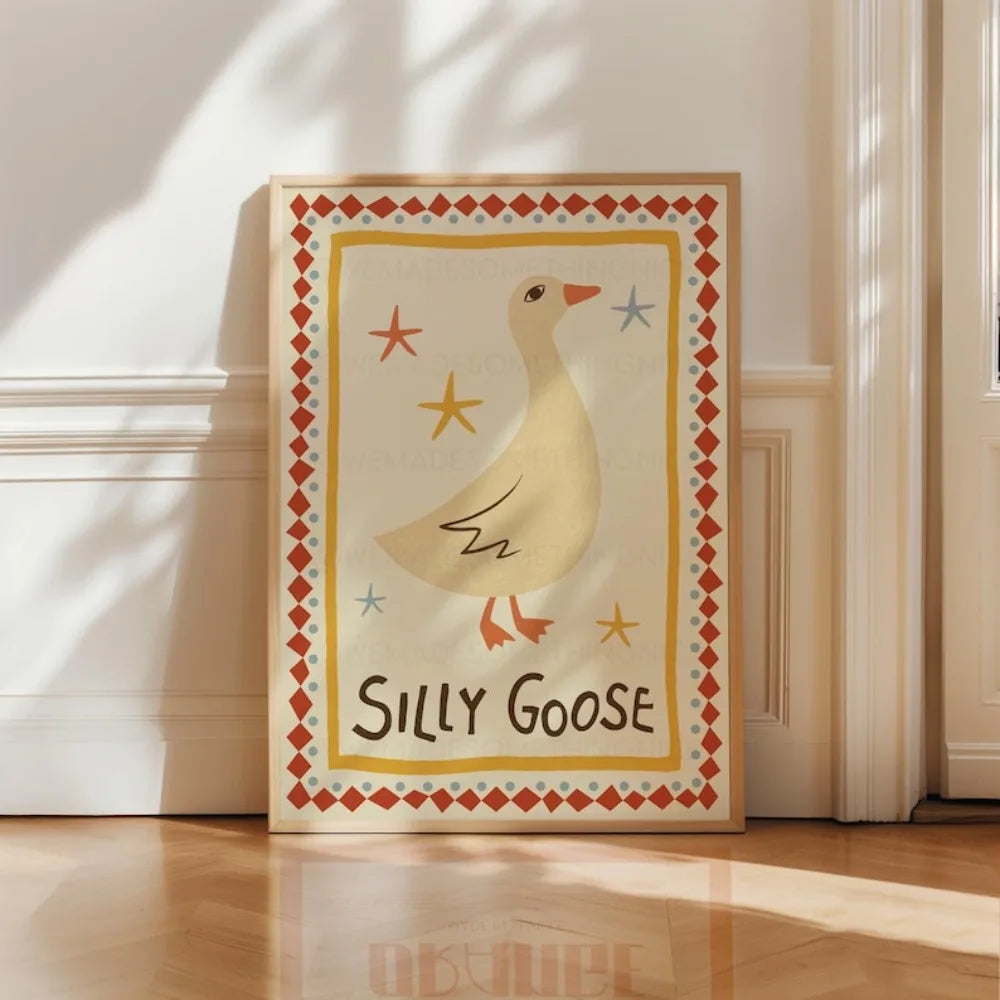 Silly Goose Poster