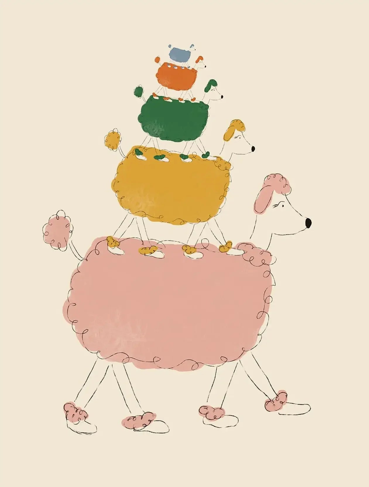 Vintage kinderkamer Posters